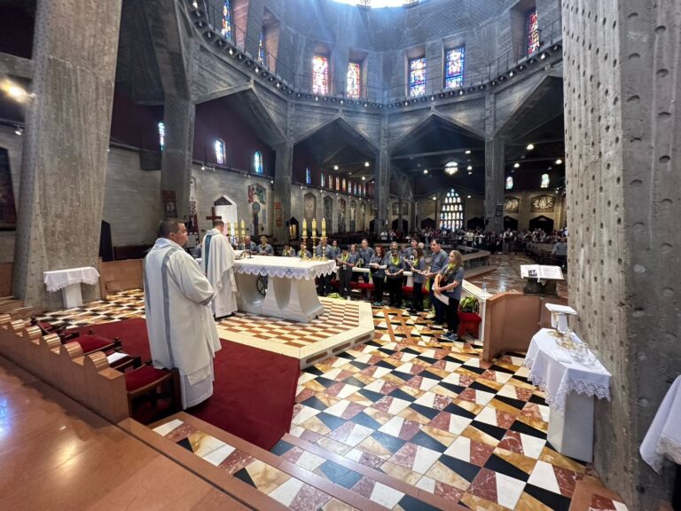 Santa Missa celebrada na Basílica da Anunciação, em Nazaré